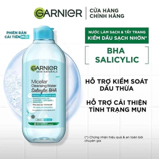 Nước Tẩy Trang làm sạch sâu dịu nhẹ cho mọi loại da - Garnier Micellar Cleansing Water 400ml (beauty)