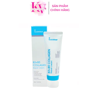 Kem dưỡng phục hồi da Co & K’lear B3+B5 Collagen Repair Cream 50ml Hàn Quốc Chính Hãng