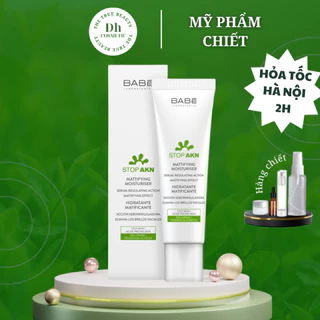 Kem Dưỡng Babe Stop AKN Mattifying Moisturiser Dưỡng Ẩm, Kiềm Dầu, Cho Da Dầu Mụn 50ml