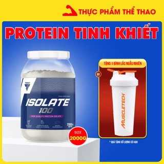 TREC ISOLATE 100 - HỘP 2000g -SỮA TĂNG CƠ - BỔ SUNG WHEY PROTEIN 100% ISOLATE