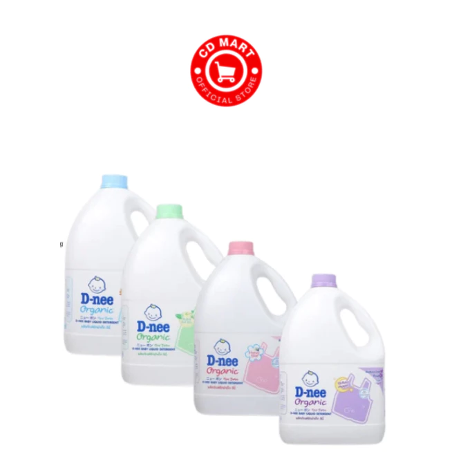 Nước giặt D-nee 3L 4 màu xanh, hồng, xanh lá, tím (mẫu mới)