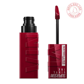 Son kem Maybelline Super Stay Vinyl Ink Liquid Lipstick 55 Royal