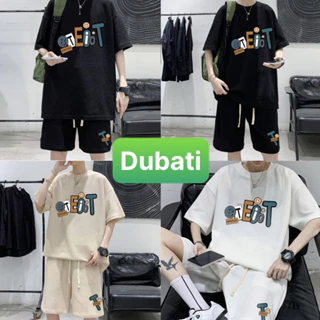 BỘ QUẦN ÁO THỂ THAO NAMNỮ UNISEX TỔ ONG THÊU CHỮ EBIT PHONG CÁCH HOT TREND MÙA HÈ MÙA THU ĐÔNG - DUBATI FASHION