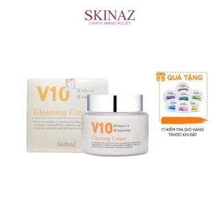 Kem V10 Skinaz Hàn Quốc Chính Hãng 100ml - V10 Gleaming Cream Skinaz