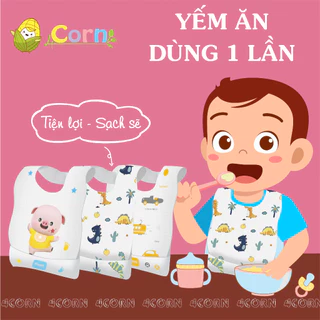 Yếm ăn dặm dùng 1 lần Dr.Joy