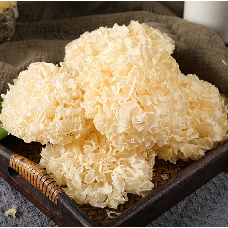 Nấm Tuyết sấy KHÔ Thượng Hạng - Sấy Lạnh KHÔ Không tẩy