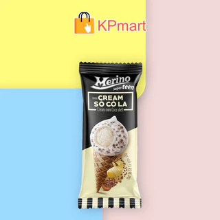 Kem ốc quế cream socola Merino Superteen 60g