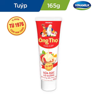 Combo 5 Tuýp Sữa Đặc Có Đường Ông Thọ Đỏ 165g