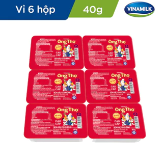 Sữa đặc có đường Ông Thọ đỏ Vinamilk 6 Hộp x 40g