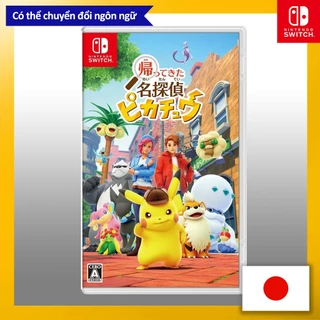 Detective Pikachu is back -Switch[ Playable in English ]【Direct from Japan】(Made in Japan)