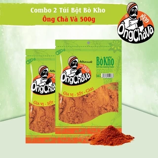 Combo 2 Túi Bột Bò Kho Ông Chà Và 500g (Beef Stew Seasoning Powder)