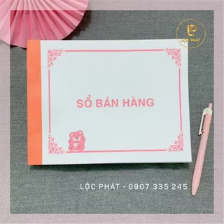 Siêu xinh: Sổ bán hàng, theo dõi khách hàng spa, theo dõi liệu trình, kt A5