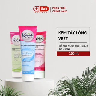 Kem tẩy lông Veet cho da nhạy cảm hiệu quả ngay trong 5 phút (100ml/Tuýp)