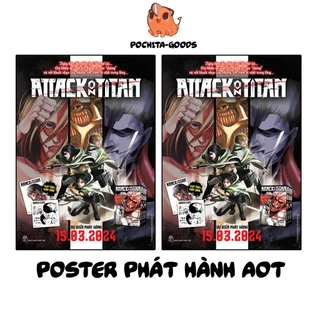 Poster Phát Hành Attack On Titan - Đại Chiến Người Khổng Lồ - Trẻ