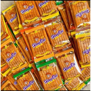 Snack Sườn Dê Nướng mini Hằng Đại - Ăn vặt siêu ngon . Bịch 60 gói