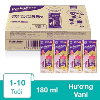 Thùng 48 Hộp Sữa nước Pediasure Vani 180ml