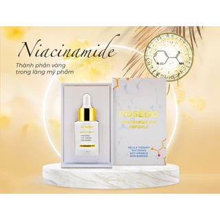 Serum Trắng Da Mờ Nám 20% Niacinamide POSEDO 30ML