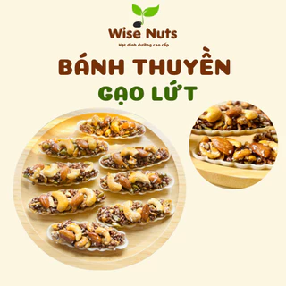 Bánh Thuyền Gạo Lứt Mix Hạt Dinh Dưỡng Không Đường Bánh Ăn Kiêng Hỗ Trợ Giảm Cân Bánh Hạt Dinh Dưỡng