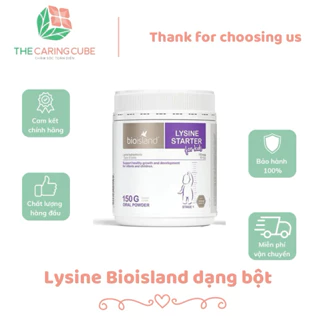 Lysine bioisland tăng chiều cao cho bé