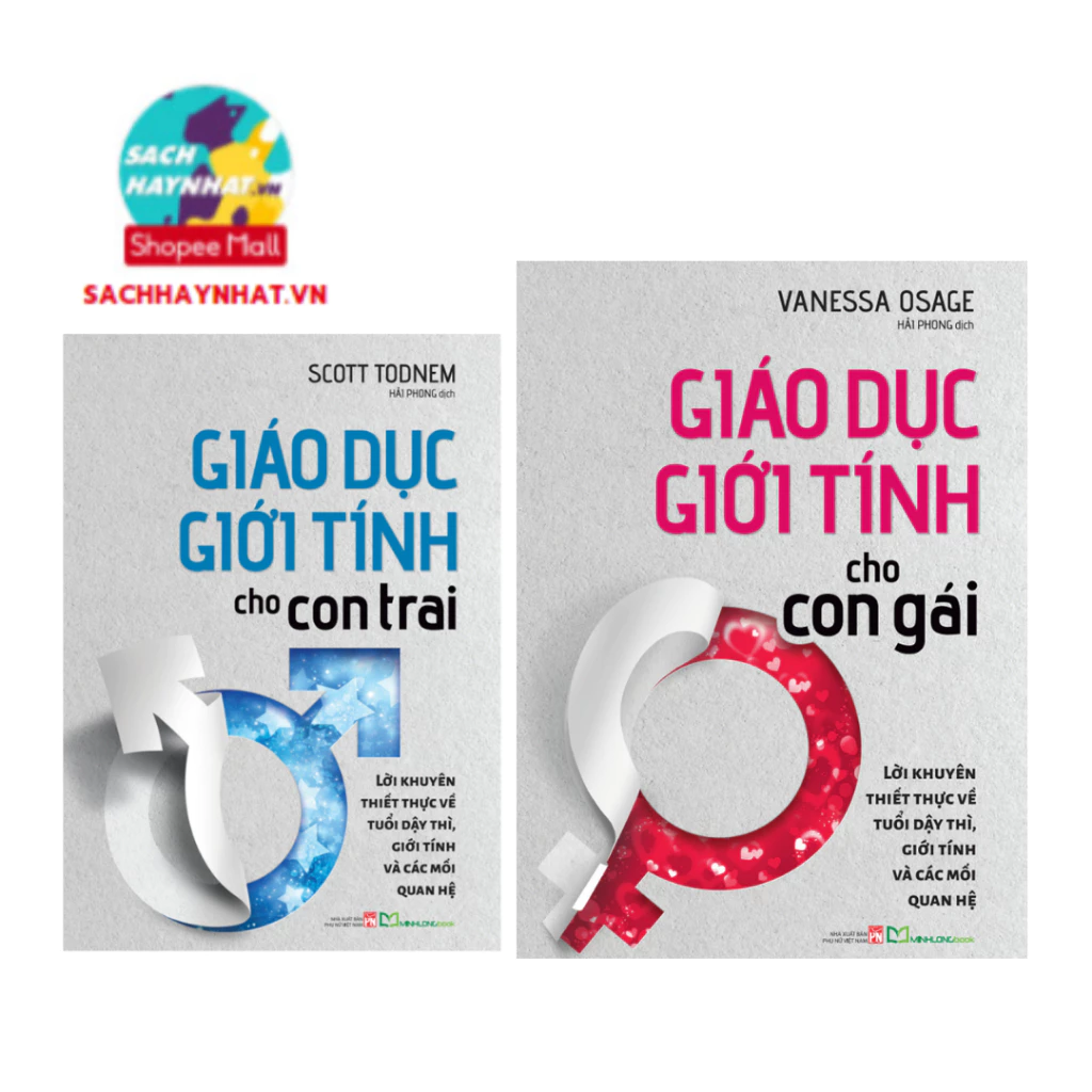 Sách - Giáo Dục Giới Tính Cho Con Trai , Con Gái - lẻ tùy chọn