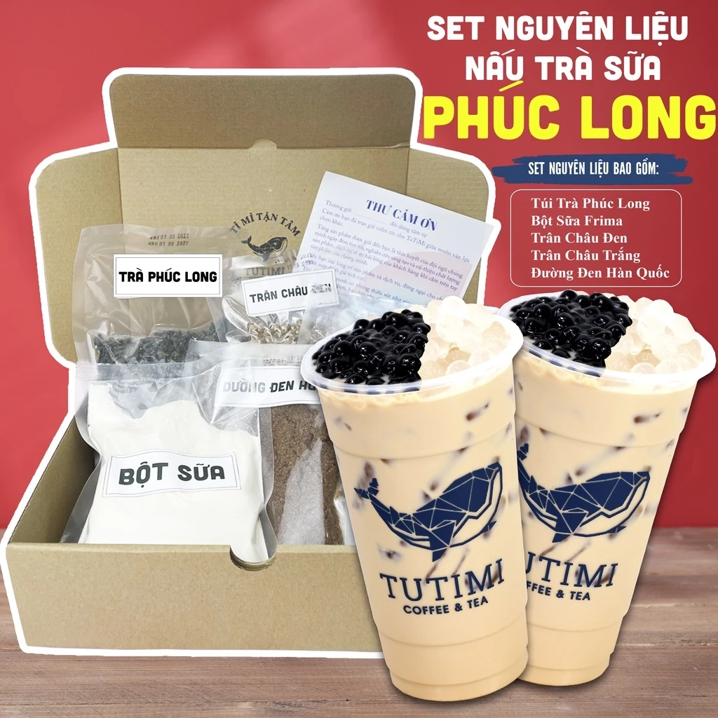 Set trà sữa 5-6 Ly