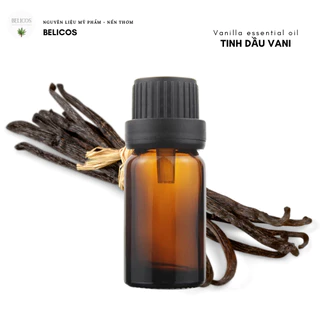 Tinh dầu Vani (Vanilla essential oil) - Tinh dầu thiên nhiên làm nến thơm, mỹ phẩm, xà phòng, khuếch tán