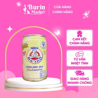 [Lốc 6] Sữa tươi gấu Nestle Thái Lan dạng lon mẫu mới 150ml cho bé từ 1 tuổi - Burin Market