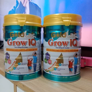 (Combo 2 Lon) Sữa tăng chiều cao Gold lac grow IQ 900g - Sữa tăng trưởng chiều cao cho trẻ 1-18 tuổi Goldlac 900g