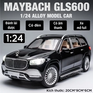 Mô hình xe Mercedes Maybach Gls600 1:24 Chimei Chezhi OT410 OT437