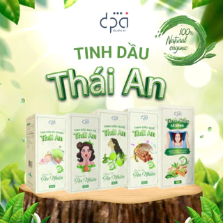 Tinh dầu Thuần chay Thái An nhiều mùi hương - Dùng để xông hương, xông hơi, bôi ngoài da (C/10ml)