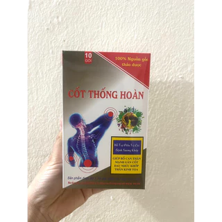 Cốt Thống Hoàn giúp bổ can thận,mạnh gân cốt,đau nhức khớp,thần khinh toạ