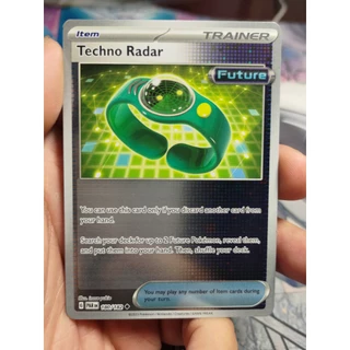 [KW2 Pokemon] [EN] Thẻ Pokemon Trainer Item Techno Radar - 180/182 - Uncommon – Non-Holo - PAREN