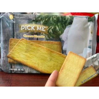 Bánh quy ăn kiêng healthy 9 loại rau củ trái cây phô mai Pick Me Thái Lan 180g, đồ ăn vặt cho người tiểu đường, giảm cân