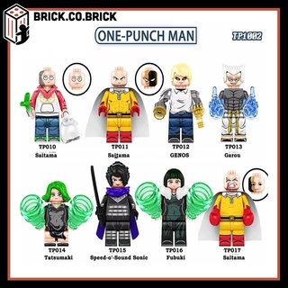 One Punch Man Đồ chơi Lắp ráp One Strike Man Saitama Genos Đói Sói Mô hình Anh hùng OnePunch TP1002