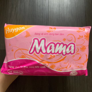 Băng Vệ Sinh Mama Cho Mẹ Sau Sinh ( Gói 12 Miếng ) (Ban đêm và Ban ngày)