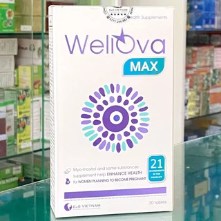 WellOva MAX -  Hỗ trợ tăng cường sức khỏe cho phụ nữ mang thai, chuẩn bị mang thai