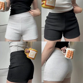 THEWI - Quần short thun biker nâng mông phong cách basic năng động Q15