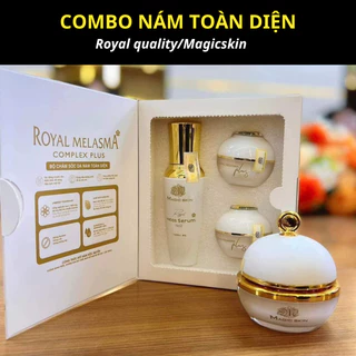 Combo nám toàn diện+cao nám,kem ngừa nám Magic skin (Hộp To 40g)