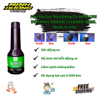 Dung Dịch Súc Động Cơ Và Vệ Sinh Buồng Đốt MaxLube Nhập Khẩu Từ USA