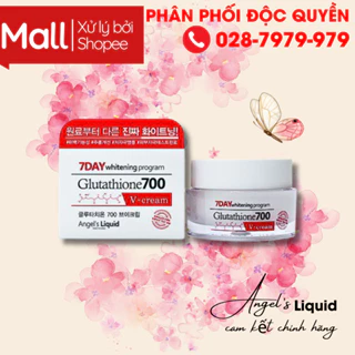 Kem Dưỡng 7Day Glutathione 700 V-Cream Dưỡng Trắng Da, Cấp Ẩm, Làm Mờ Thâm Nám, Giúp Đều Màu Da 50g