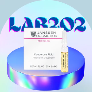 [Ống 2ml] Tinh chất Janssen Couperose Fluid phục hồi, giảm đỏ cho da kích ứng, giãn tĩnh mạch, treatment