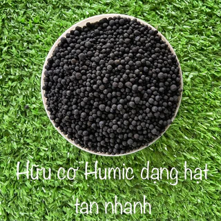 Phân Bón Hữu Cơ HUMIC FULViC dạ hạt tan nhanh lẻ 1Ký xanh lá ra dễ phục hồi cây suy to trái dưỡng trái