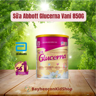 Sữa bột dành cho người bị tiểu đường Glucerna Abbott 850g hương Vani