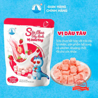 Sữa chua sấy lạnh vị Dâu 16g thơm ngon - Bổ sung lợi khuẩn giúp cải thiện tiêu hoá