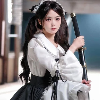 [🌀SẵnTaobao-Bigsize] Kèm Tất, Che Tên, Váy Cosplay Nam Nữ