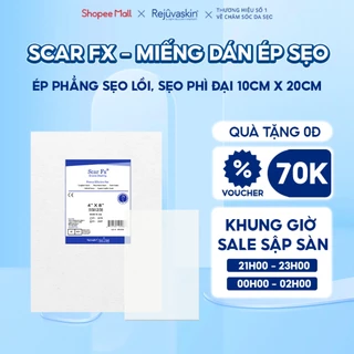 Miếng Dán Xẹp Sẹo Lồi / Phì Đại REJUVASKIN Scar FX 10x20cm