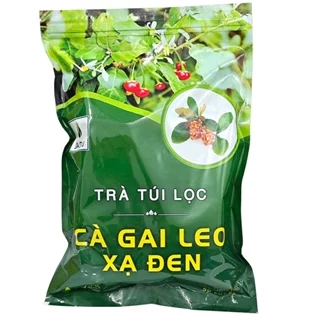 Trà túi lọc Cà Gai Leo Xạ Đen Sadu, hỗ trợ thanh nhiệt, giải độc gan, chống oxy hoá  (túi 250g - 50 túi lọc)