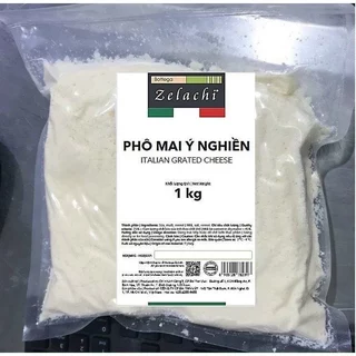 Phô mai Ý nghiền Zelachi 1kg