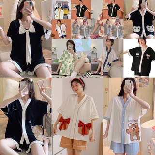 Bộ ngủ nữ yukata mềm nhiều hình tiểu thư