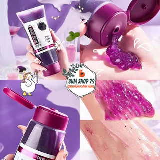 Tẩy Tế Bào Chết Body Lencolor 200g Hương Mâm Xôi Chiết Xuất Từ Thiên Nhiên, Gel Tẩy Da Chết Toàn Thân Dưỡng Ẩm Sáng Mịn